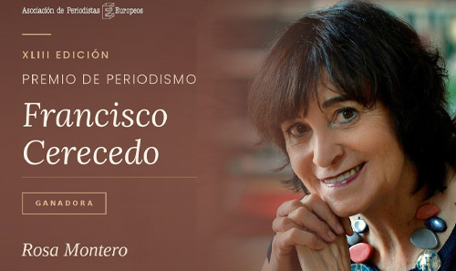 Premio Francisco Cerecedo Rosa Montero